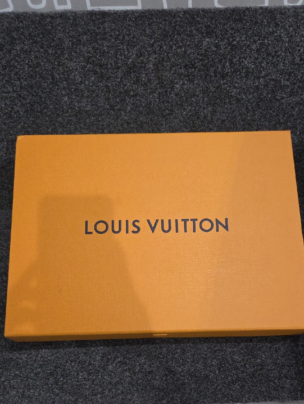 Louis Vuitton Orange Logo Magnetic Gift Box